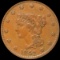 1842 Braided Hair Large Cent ABOUT UNCIRCULATED