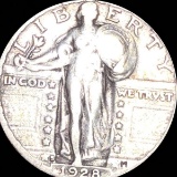 1928-S Standing Liberty Quarter NICELY CIRCULATED