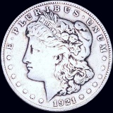 1921-S Morgan Silver Dollar LIGHTLY  CIRCULATED