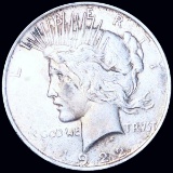 1922 Silver Peace Dollar NEARLY UNCIRCULATED