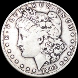 1901-S Morgan Silver Dollar NICELY CIRCULATED