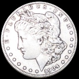 1904-S Morgan Silver Dollar ABOUT UNCIRCULATED