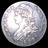 1811 Capped Bust Half Dollar ABOUT UNCIRCULATED