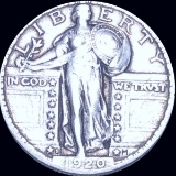 1920-S Standing Liberty Quarter LIGHTLY CIRCULATED
