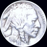 1919-D Buffalo Head Nickel LIGHTLY CIRCULATED