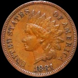 1881 Indian Head Penny ABOUT UNCIRCULATED