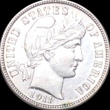 1911-D Barber Silver Dime UNCIRCULATED