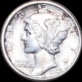 1923-S Mercury Silver Dime UNCIRCULATED