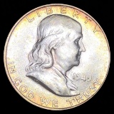 1949-D Franklin Half Dollar UNCIRCULATED
