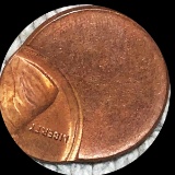 Lincoln Memorial Cent 35% OFF-CENTER ERROR