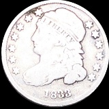 1833 Capped Bust Dime NICELY CIRCULATED