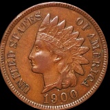 1900 Indian Head Penny LIGHTLY CIRCULATED