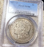 1921-D Morgan Silver Dollar PCGS - XF45