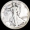 1917-S Walking Half Dollar NICELY CIRCULATED