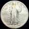 1918-D Standing Quarter LIGHTLY CIRCULATED