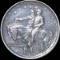 1925 Stone Mountain Half Dollar ABOUT UNC