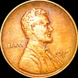 1919-S Lincoln Wheat Penny ABOUT UNCIRCULATED