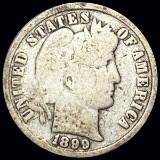 1899 Barber Silver Dime NICELY CIRCULATED