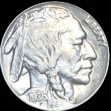 1936 Buffalo Head Nickel LIGHTLY CIRCULATED