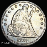 1868 Seated Liberty Dollar PROOF