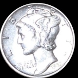 1937-S Mercury Silver Dime UNCIRCULATED