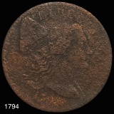 1794 Liberty Cap Large Cent NICELY CIRCULATED