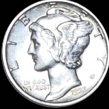 1937-S Mercury Silver Dime UNCIRCULATED