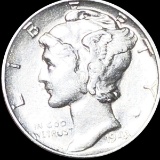 1943 Mercury Silver Dime CLOSELY UNCIRCULATED