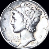 1945-D Mercury Silver Dime UNCIRCULATED