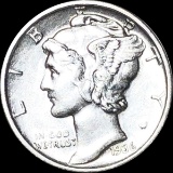 1936-S Mercury Silver Dime UNCIRCULATED