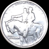 1925 Stone Mountain Half Dollar NICELY CIRCULATED