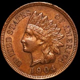 1904 Indian Head Penny CLOSELY UNCIRCULATED