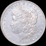 1878-S Morgan Silver Dollar CLOSELY UNCIRCULATED