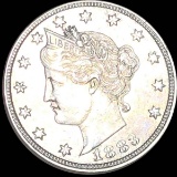 1883 Liberty Victory Nickel ABOUT UNCIRCULATED