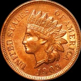 1903 Indian Head Penny NEARLY UNCIRCULATED