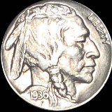 1936 Buffalo Head Nickel LIGHTLY CIRCULATED