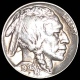 1936-S Buffalo Head Nickel LIGHTLY CIRCULATED