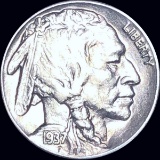 1937-S Buffalo Head Nickel LIGHTLY CIRCULATED