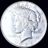 1926-D Silver Peace Dollar NEARLY UNCIRCULATED