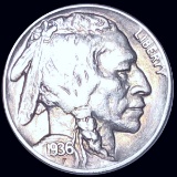 1936-D Buffalo Head Nickel LIGHTLY CIRCULATED