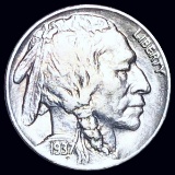 1937-S Buffalo Head Nickel LIGHTLY CIRCULATED