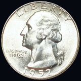 1952-S Washington Silver Quarter UNCIRCULATED