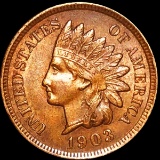 1903 Indian Head Penny CLOSELY UNCIRCULATED