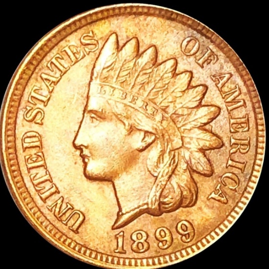 1899 Indian Head Penny CLOSELY UNCIRCULATED