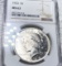 1923 Silver Peace Dollar NGC - MS63