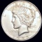 1923-D Silver Peace Dollar NEARLY UNCIRCULATED