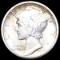 1916-S Mercury Silver Dime UNCIRCULATED