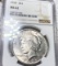 1924 Silver Peace Dollar NGC - MS62