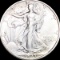 1943-D Walking Half Dollar NEARLY UNCIRCULATED