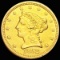 1852-O $2.50 Gold Quarter Eagle LIGHTLY CIRC